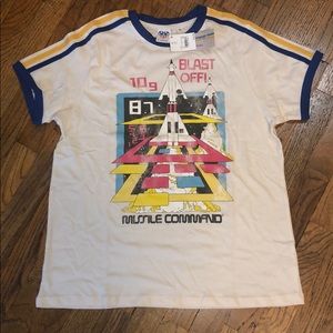 Junk Food “Missile Command” shirt brand new